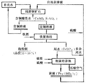 細菌浸礦工業試驗